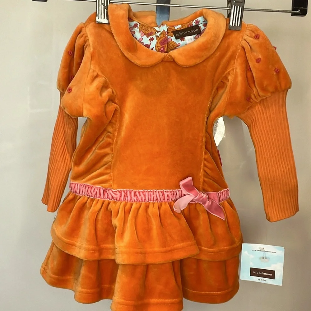 NWT Rabbit Moon Velour Chemise Dress